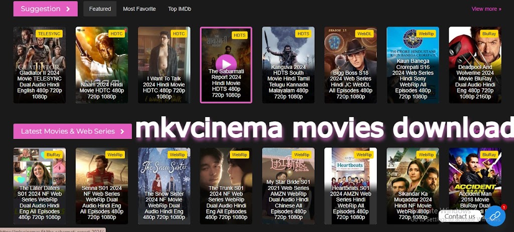 mkvcinemas movies free download